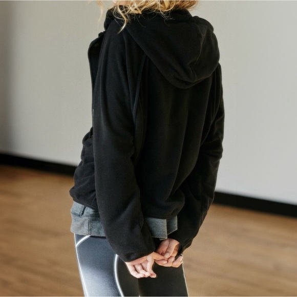 Free People Dream Team Recycled Fleece Jacket - sz XS - Picture 4 of 7